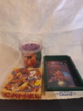 Camel Joe cigarette lot..coasters..cup and ashtray