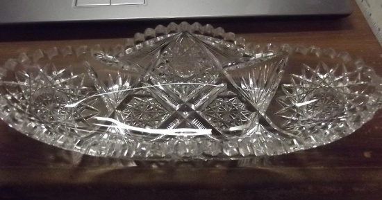 Cut Glass Candy/Fruit Dish