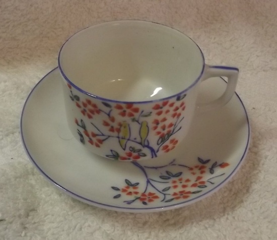 Hand Painted Vintage Tea Cup Set
