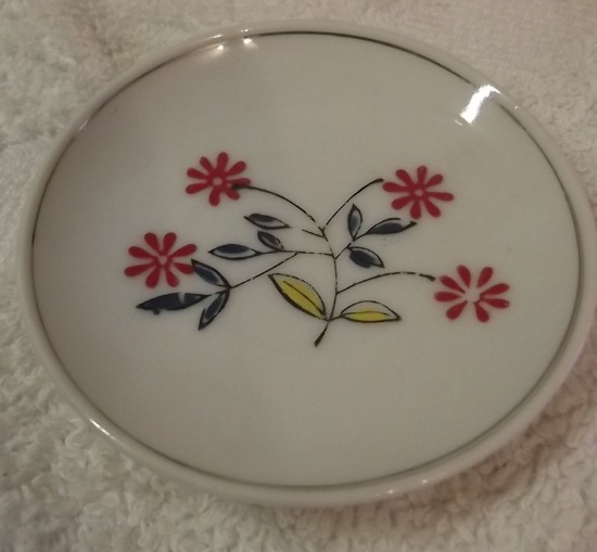 Hand Painted Saucer