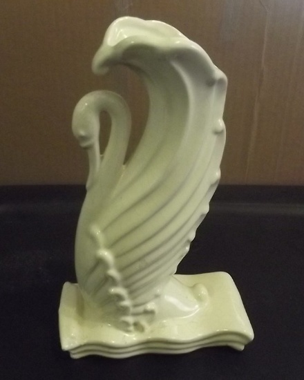 Vintage Porcelain Swan Vase
