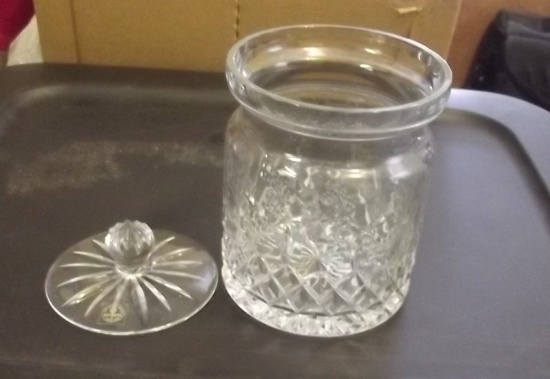 Crystal Jar with Lid