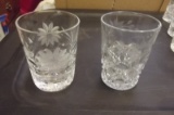 Four Crystal Glasses
