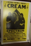 Cream's Farewell Concert Poster