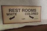 Old Discrimination Sign