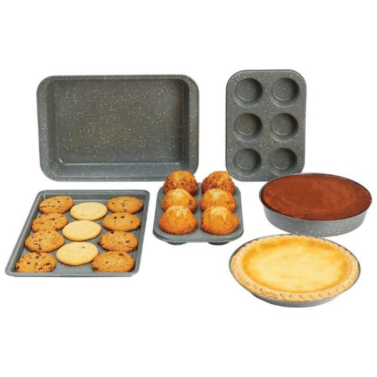 KTBAKE6 - Chef's Secret® 6pc Non-Stick Carbon Steel Bakeware Set