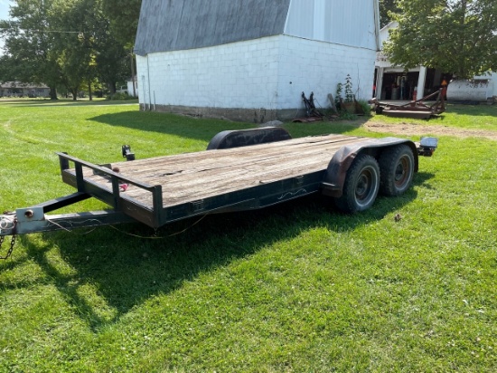 Tandem Axle Utility Flatdeck Trailer 16' x 6 1/2'