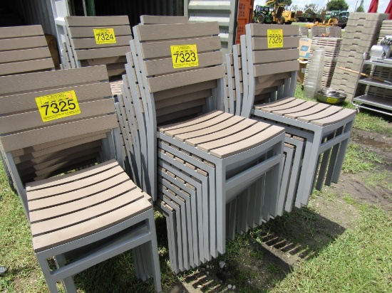 LOT-10 OUTDOOR CHAIRS