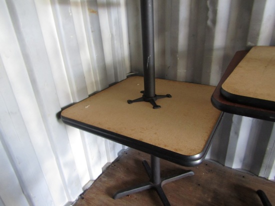 (4) SMALL SQUARE TABLES