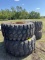 (4) 29.5R25 LOADER TIRES & RIM