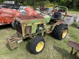 JOHN DEERE 650 TRACTOR W/K