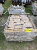 (2) CRATES OF DECORATIVE STONE