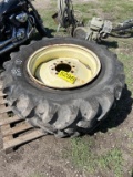 Titan 8 Lug Tractor Tires & Rim