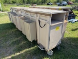 (8) DISNEY TRANSPORT CARTS