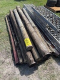 LOT OF FENCE POSTS