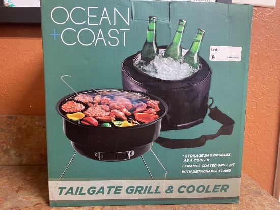 Ocean Coast Tailgate Grill & Cooler