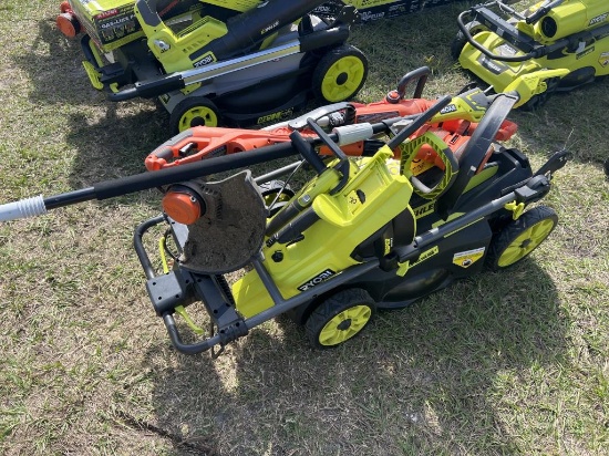 LOT OF ELECTRIC LANDSCAPE EQUIPMENT