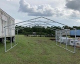 20x20x7ft Steel Building Frame