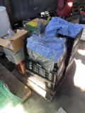 PALLET OF UNIFORMS & MISC ITEMS