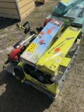 PALLET OF ELECTRIC LANDSCAPE EQUIPMENT