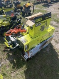 LOT OF ELECTRIC LANDSCAPE EQUIPMENT