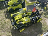 LOT OF ELECTRIC LANDSCAPE EQUIPMENT