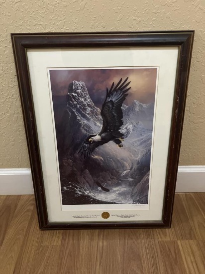 TED BLAYLOCK EAGLE PHOTO & COIN