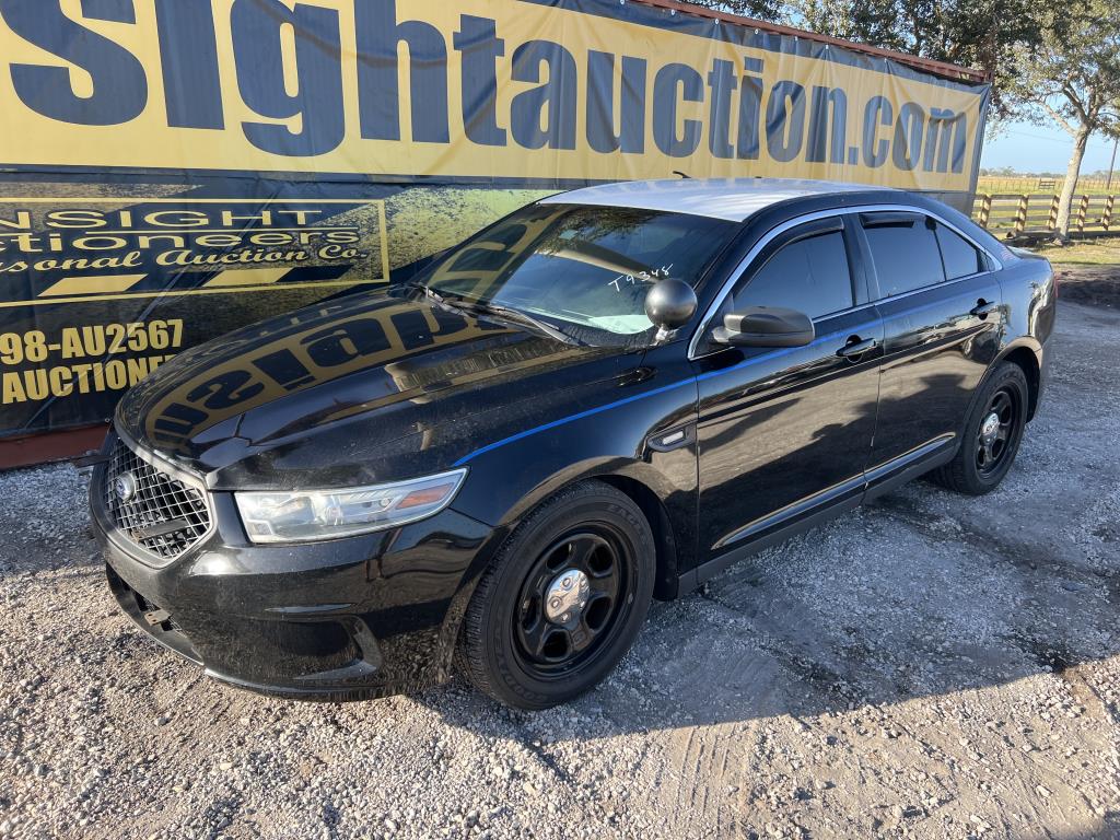 2013 Ford Taurus Police Interceptor W/t R/k | Proxibid, image size:1024x768