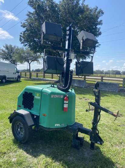 2017 Terex Rl4 6kw Diesel Light Tower