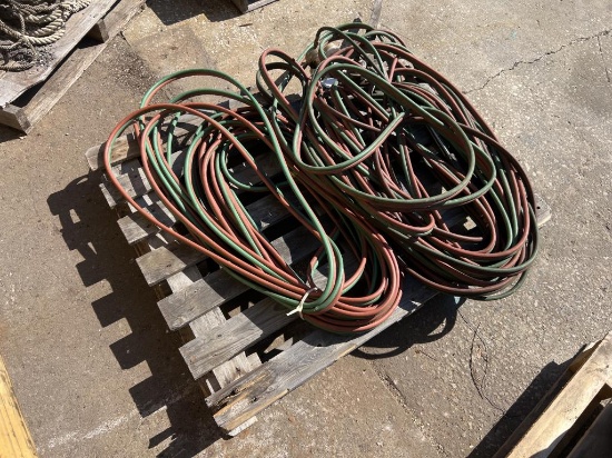 Pallet Of Oxygen & Acetylene Hoses