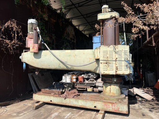 SUMMIT 36286 LARGE INDUSTRIAL RADIAL DRILL