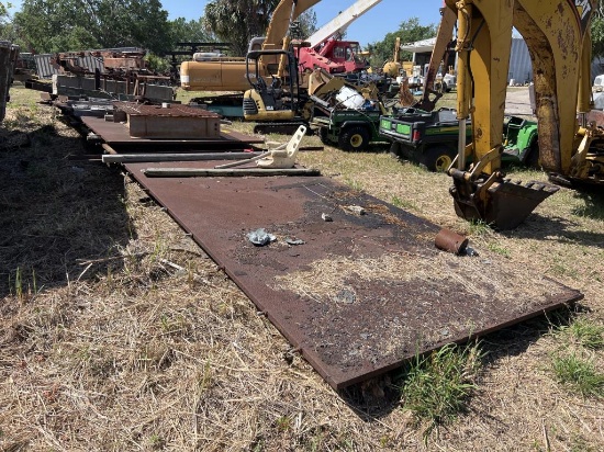 LARGE LOT OF SCRAP STEEL