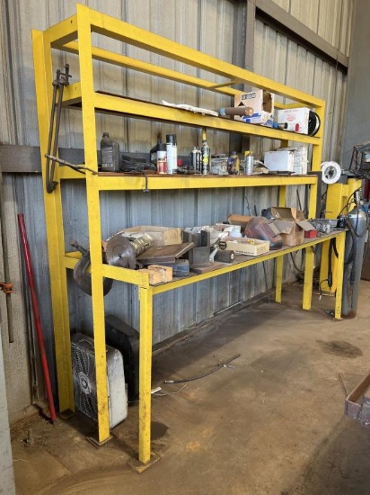 Steel Racking With Contents