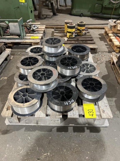 PALLET OF NEW WELDING WIRE