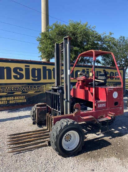 2016 Navigator Rt5500 Truck Carried Forklift R/k