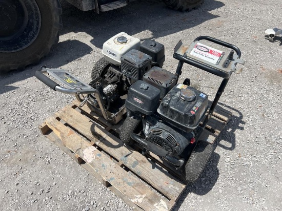 (2) PRESSURE WASHERS