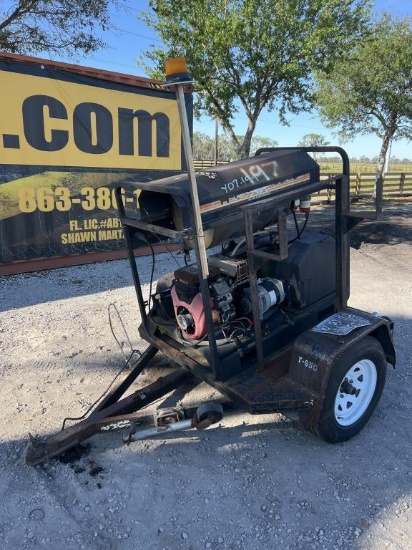 Mitm Hot Water Pressure Wash Trailer