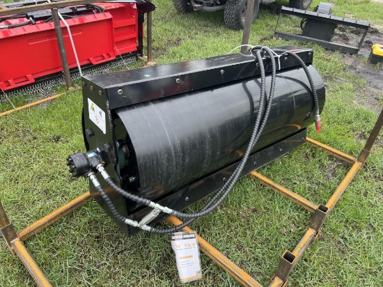 NEW GIYI 5FT VIBRATORY ROLLER