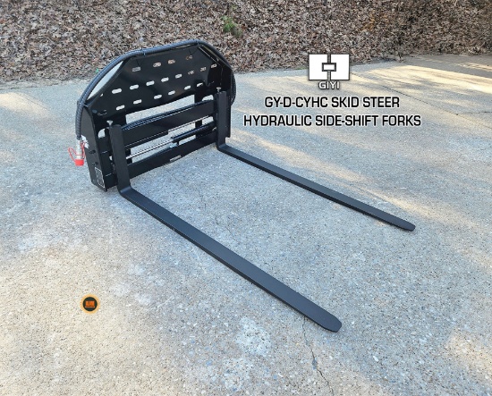 NEW GIYI 5FT HYDRAULIC ADJUSTABLE FORKS