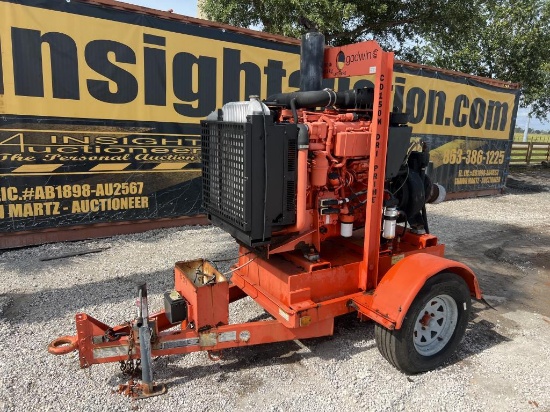 2015 Godwin 6 Inch Diesel Powered Pump Towable