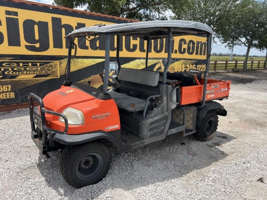 Kubota Rtv1140cpx Diesel Utv W/k