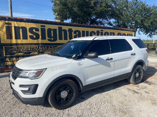 2018 Ford Explorer Suv W/t R/k