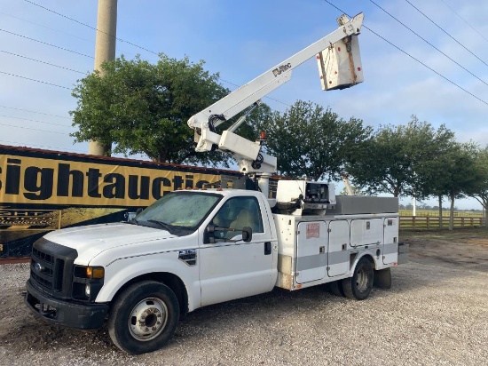 2008 Ford F-350xl Bucket Truck W/t R/k