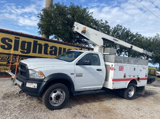 2014 Ram 4500 Bucket Truck W/t R/k