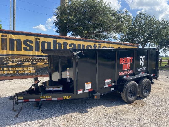 2024 Big Tex 14lp Hydraulic Dump Trailer W/t