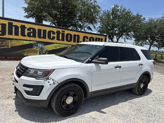 2017 Ford Explorer Police Interceptor W/t R/k