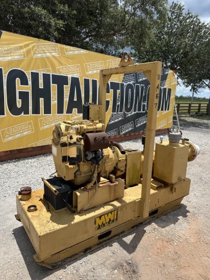Mwi 6 Inch Diesel Powered Pump Mount