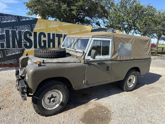 1980 Land Rover Diesel W/t R/k
