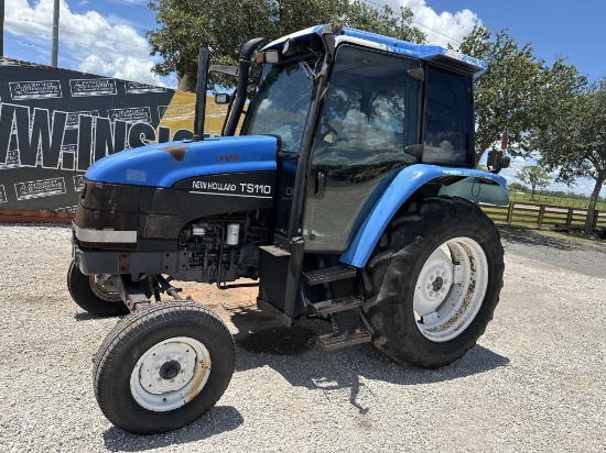 New Holland Ts110 Tractor W/k