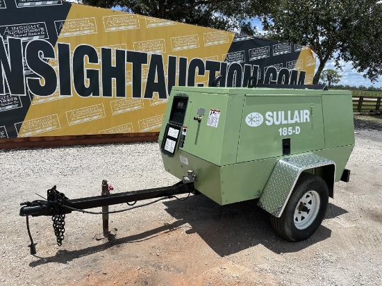 Sullair 185-d Diesel Air Compressor Towable